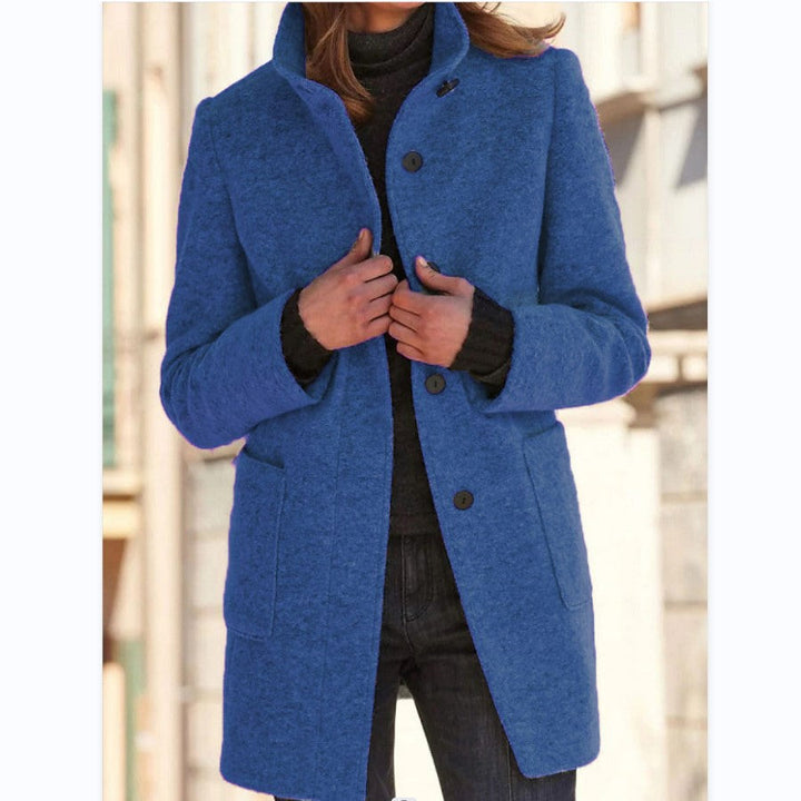 Raina™ – Cozy Mid-Length Everyday Coat