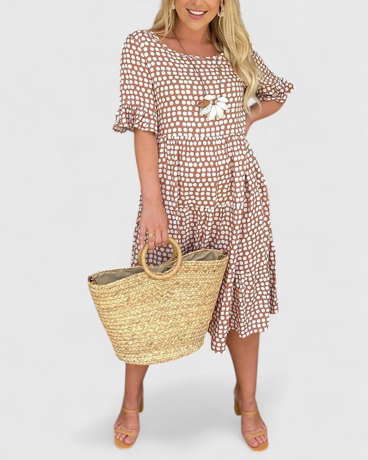 Anastasia - Luxe Cotton Summer Dress