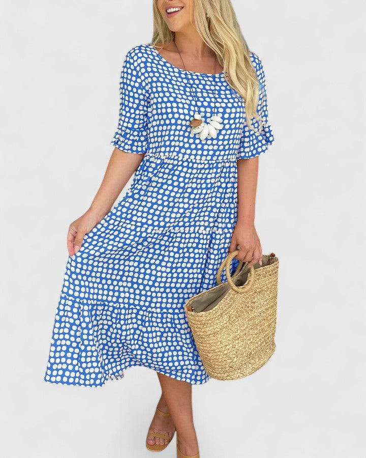 Anastasia - Luxe Cotton Summer Dress