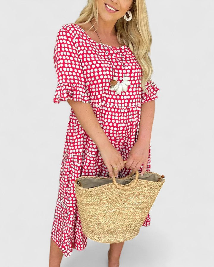 Anastasia - Luxe Cotton Summer Dress