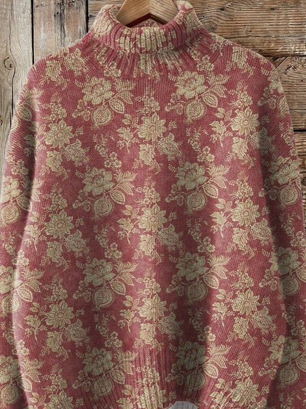 Viyra | Vintage-Inspired Floral Sweater