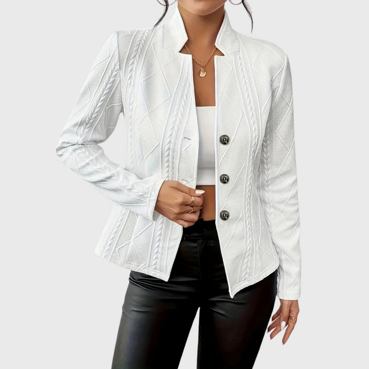 Camille™ | Elegant Detailed Blazer