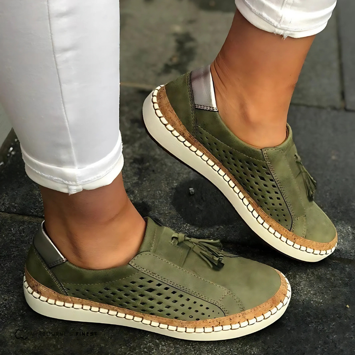 Aaliyah™ – Orthopedic Slip-Ons for Effortless Summer Comfort