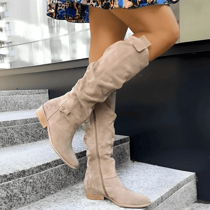 Mia® | Stylish Suede Knee Boots