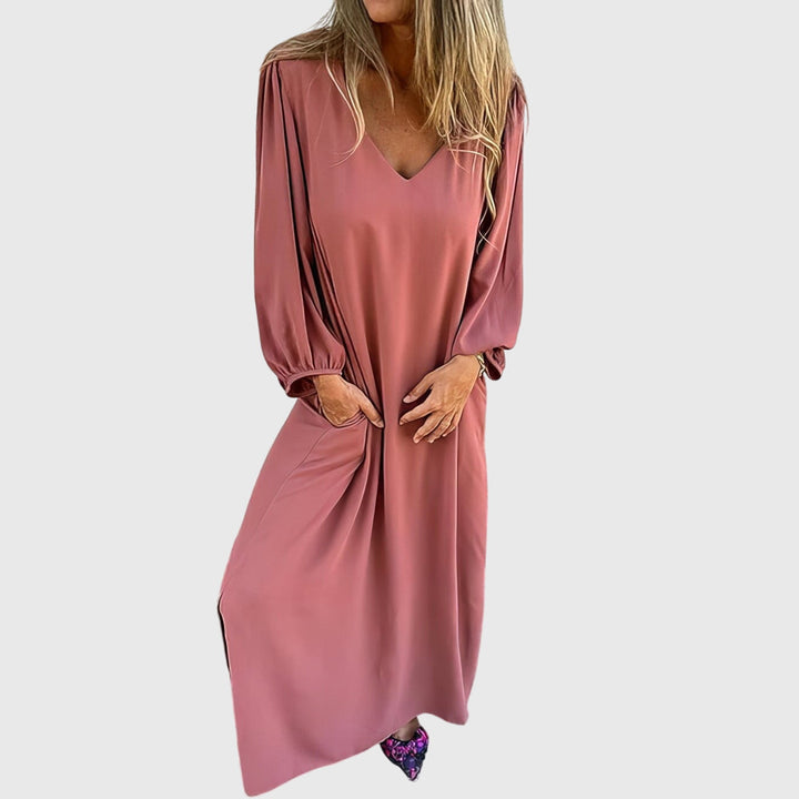 Carol™ - Elegant Bohemian Maxi Dress with Pockets