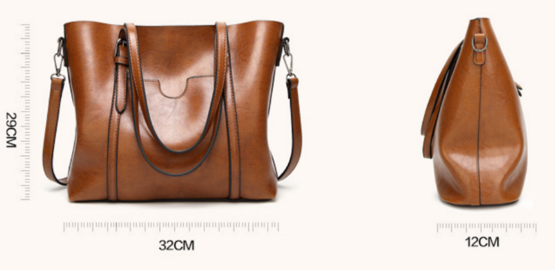 Clara - Slim Leather Shoulder Bag