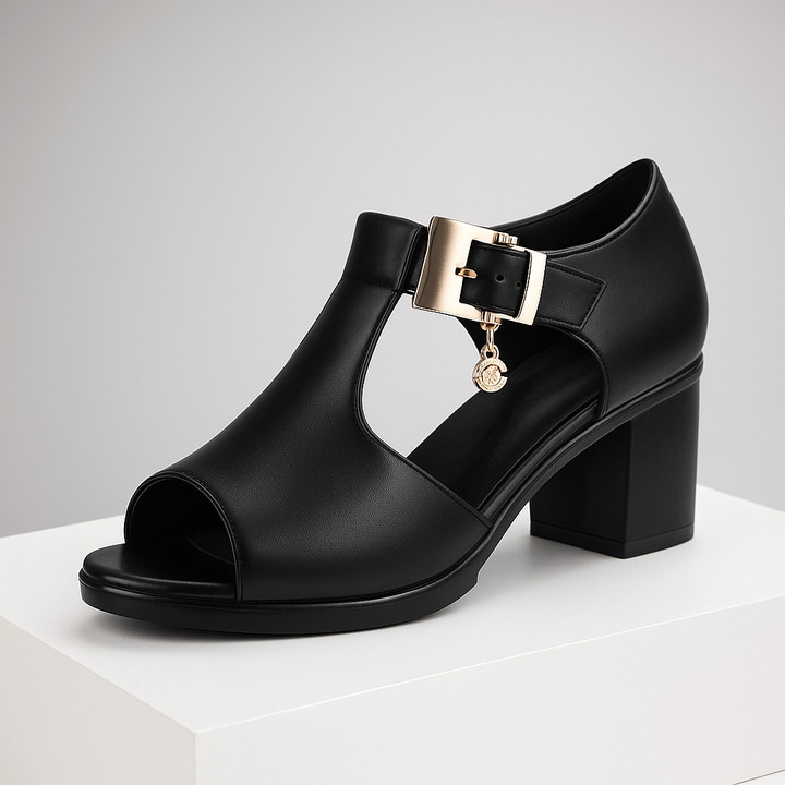 Madison | Elegant Open-Toe Heels