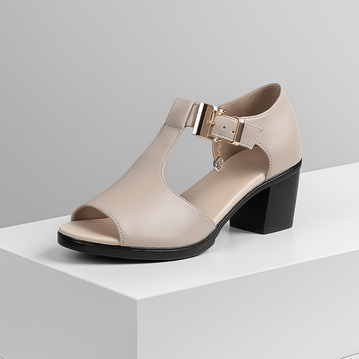 Madison | Elegant Open-Toe Heels