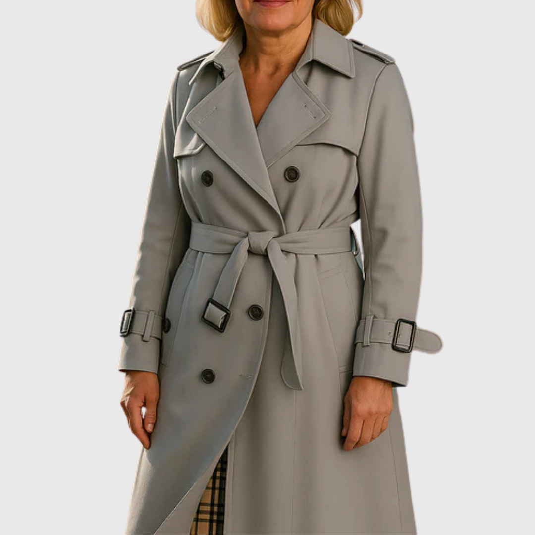 Sabrina™ | Belted Water-Resistant Trench Coat Trench Coat