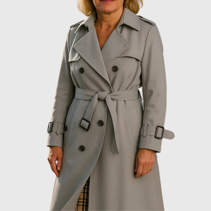 Sabrina™ | Belted Water-Resistant Trench Coat Trench Coat