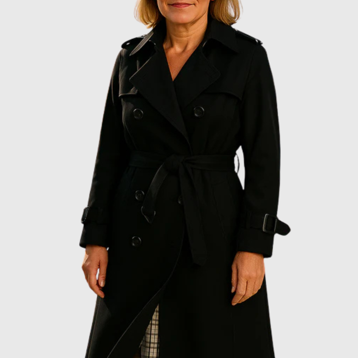 Sabrina™ | Belted Water-Resistant Trench Coat Trench Coat
