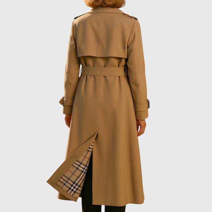 Sabrina™ | Belted Water-Resistant Trench Coat Trench Coat