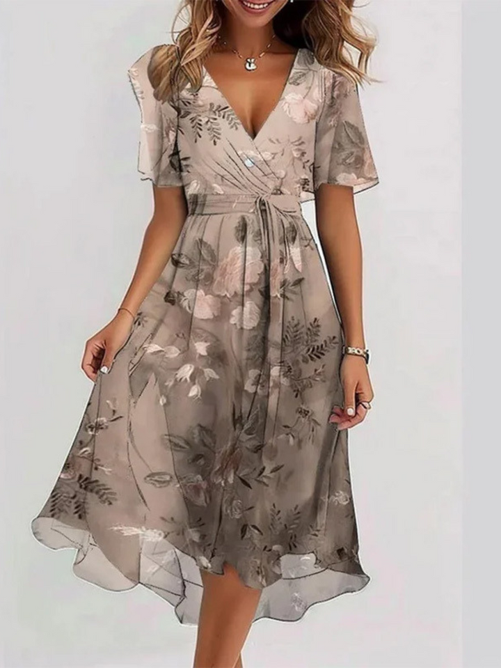 Matilda™ | Elegant Summer Dress with Flattering Belly Coverage