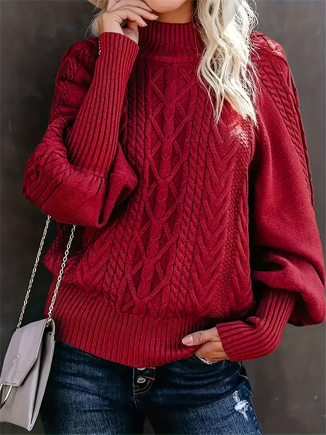 Lory | Luxe Knit Long Sleeve Sweater