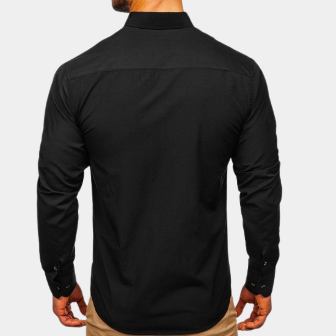 Marcus™ | Elegant Tailored Cotton Shirt
