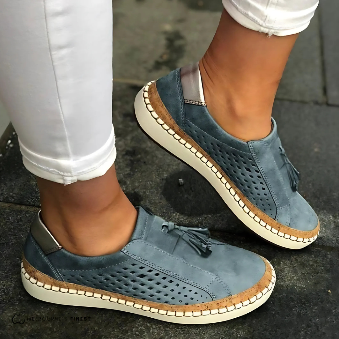 Aaliyah™ – Orthopedic Slip-Ons for Effortless Summer Comfort