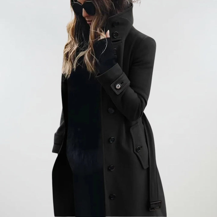 Winfell | Water-Repellent Long Trench Coat