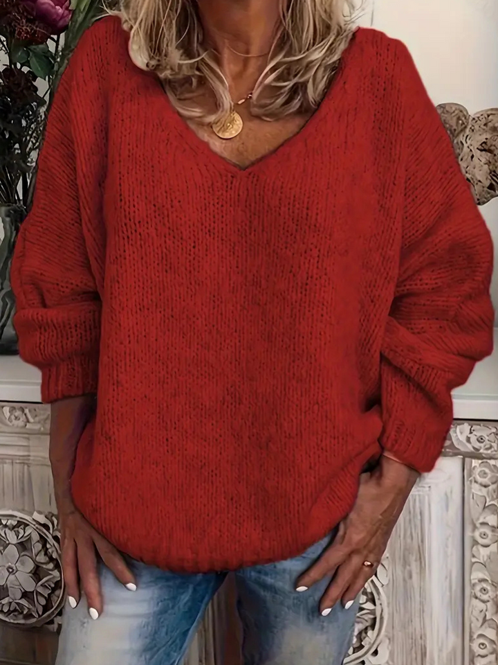 ALINA V-NECK SWEATER