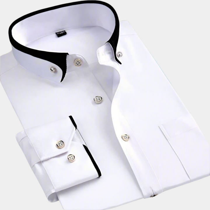 Marcus™ | Elegant Tailored Cotton Shirt