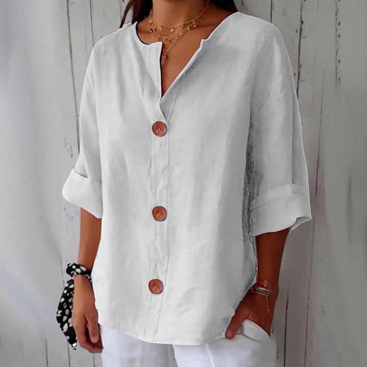 Sarah | Casual Textured Blouse