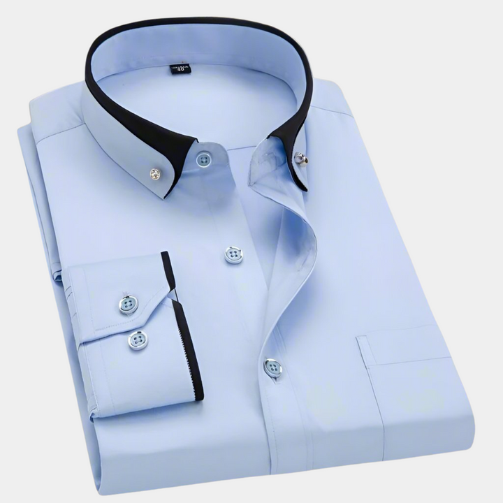 Marcus™ | Elegant Tailored Cotton Shirt