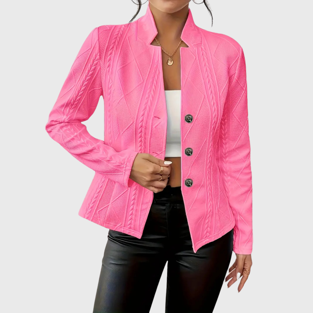 Camille™ | Elegant Detailed Blazer