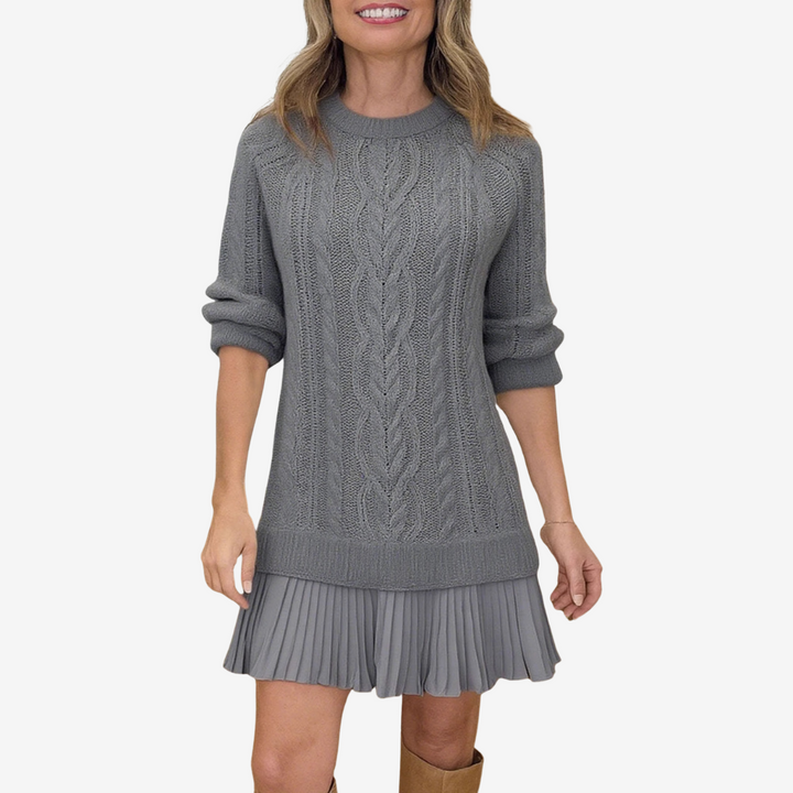Kimberly™ – Sweater Dress for Timeless Feminine Charm