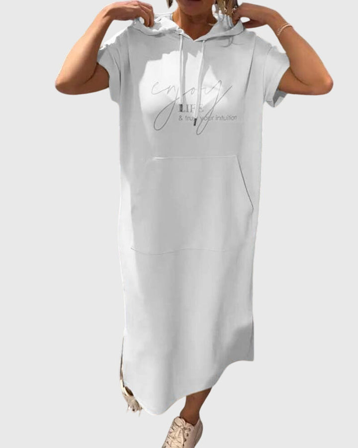Marlowe™ | Luxe Jersey Hoodie Dress