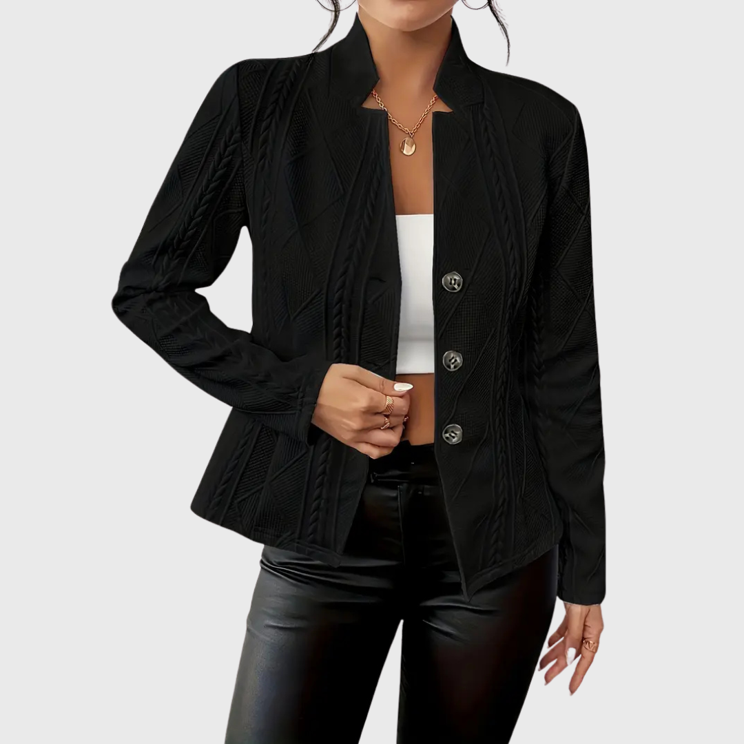 Camille™ | Elegant Detailed Blazer
