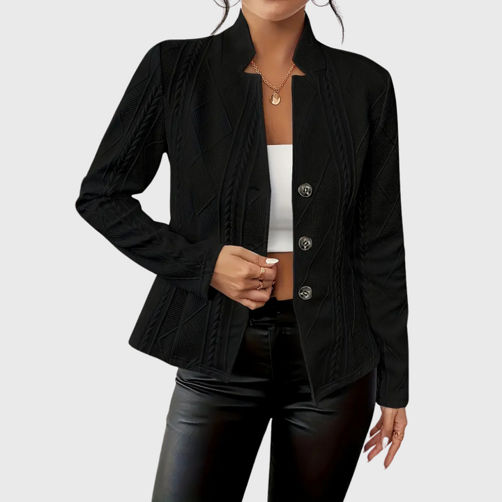 Camille™ | Elegant Detailed Blazer