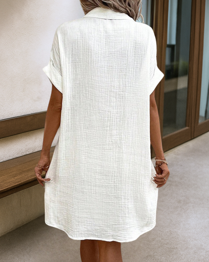 Donna™ – Comfortable Summer Shirt Dress