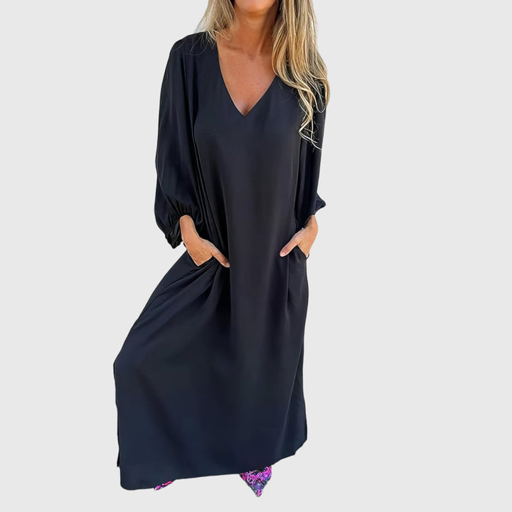 Carol™ - Elegant Bohemian Maxi Dress with Pockets
