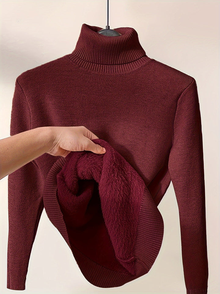 Zerra | Luxe Cashmere Turtle Neck Sweater