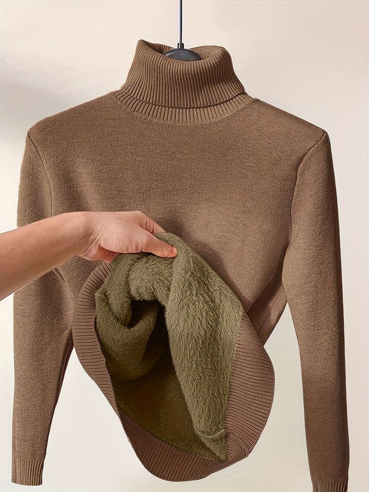 Zerra | Luxe Cashmere Turtle Neck Sweater