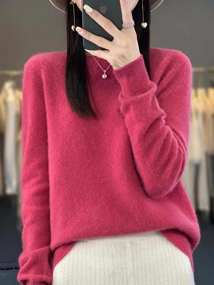 Anette | Luxurious Cotton Knit Sweater