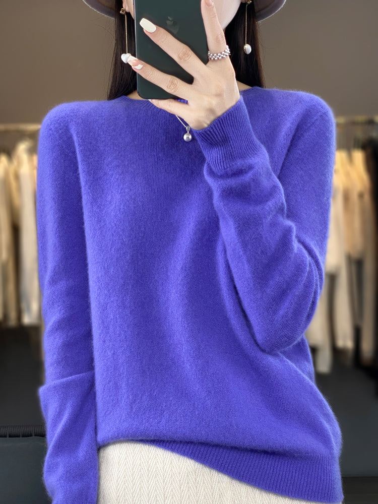 Anette | Luxurious Cotton Knit Sweater