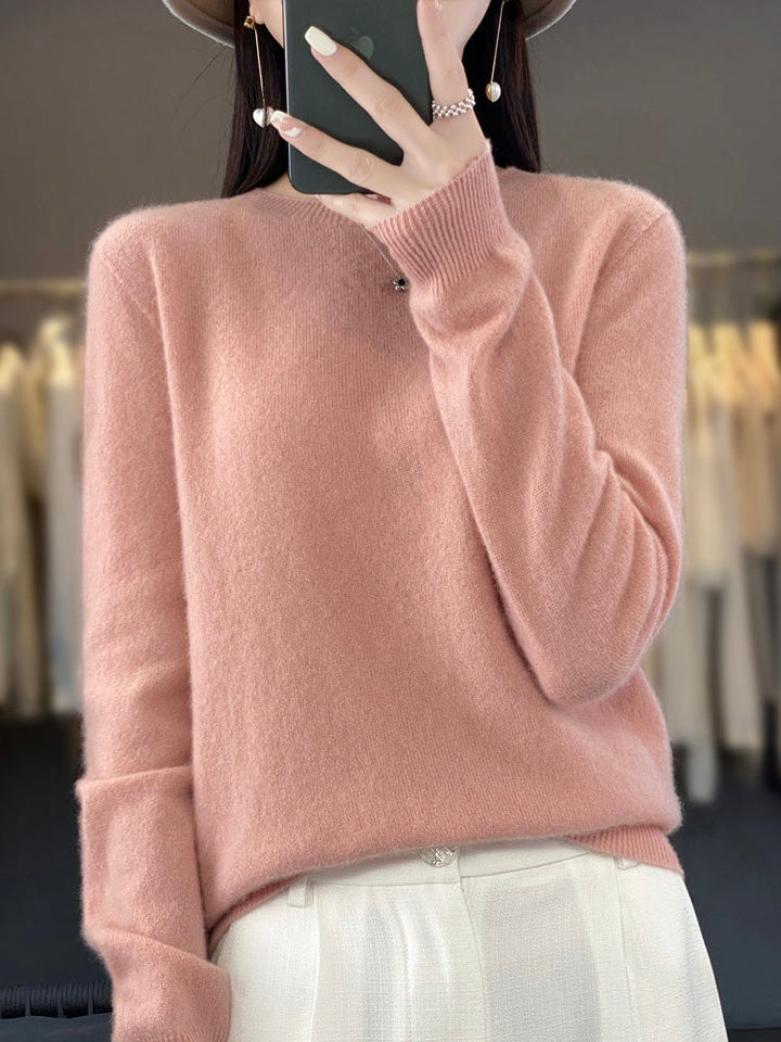 Anette | Luxurious Cotton Knit Sweater