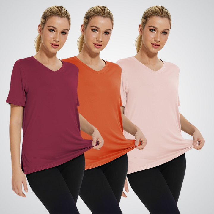 Bailee™ – Loose Fit Tee for Effortless Everyday Comfort (Pack of 3)