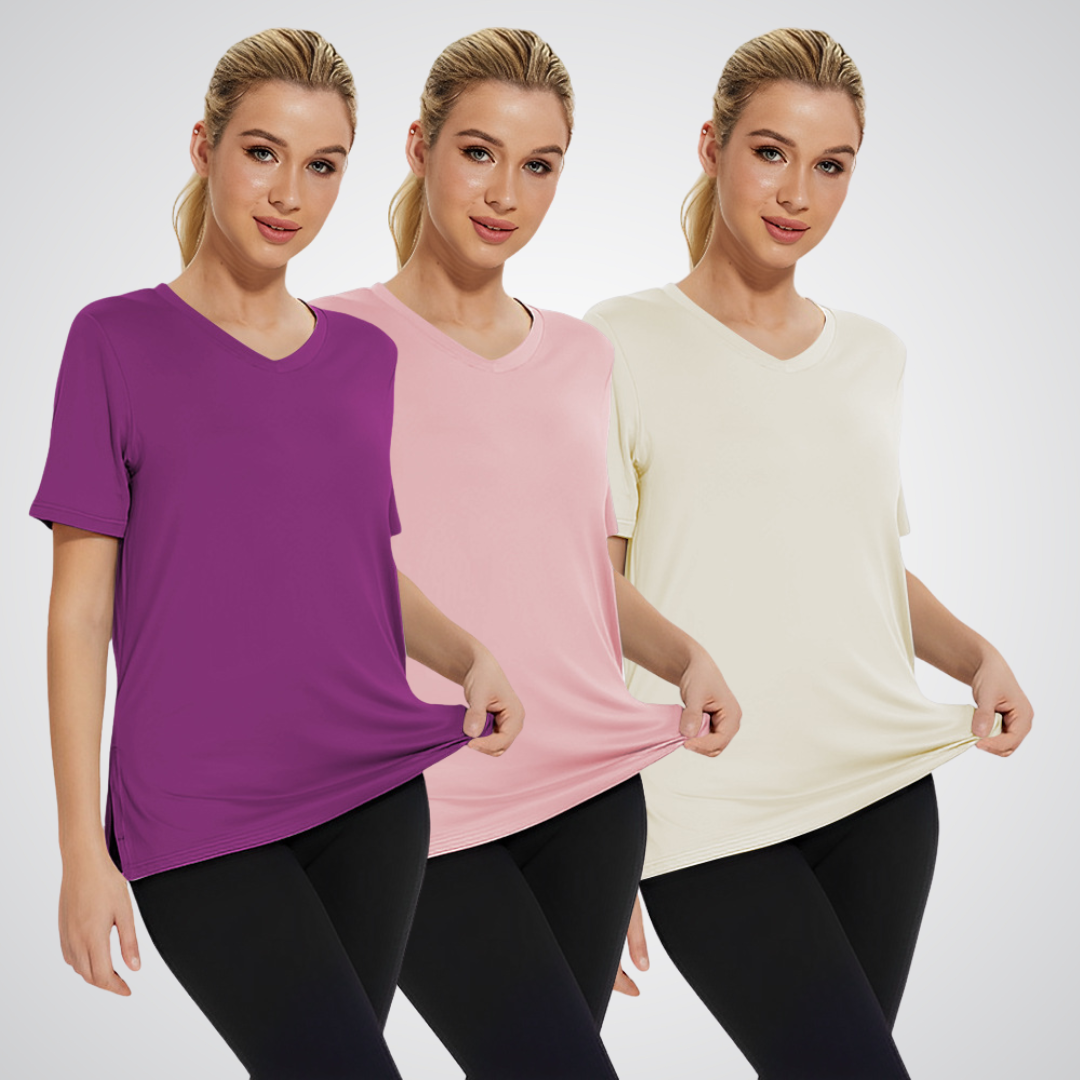 Bailee™ – Loose Fit Tee for Effortless Everyday Comfort (Pack of 3)