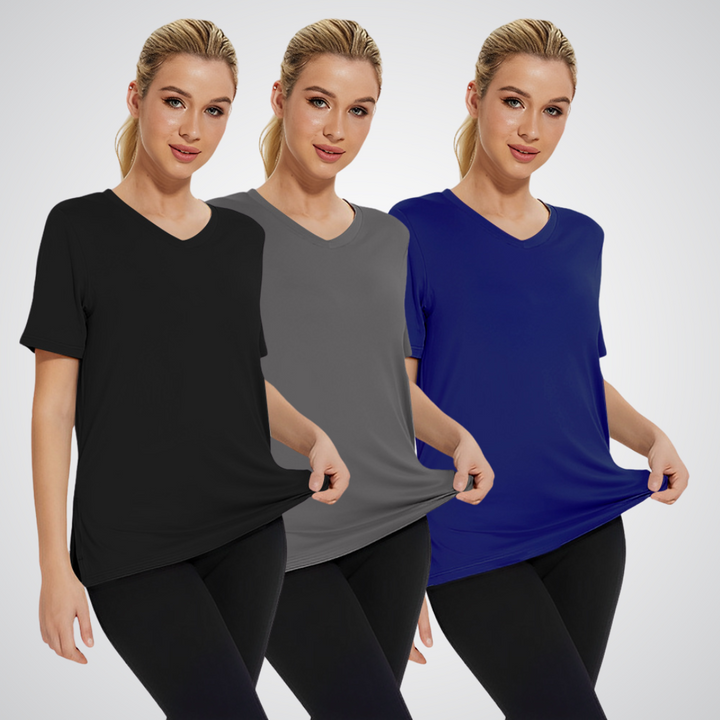 Bailee™ – Loose Fit Tee for Effortless Everyday Comfort (Pack of 3)