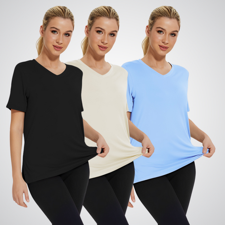 Bailee™ – Loose Fit Tee for Effortless Everyday Comfort (Pack of 3)