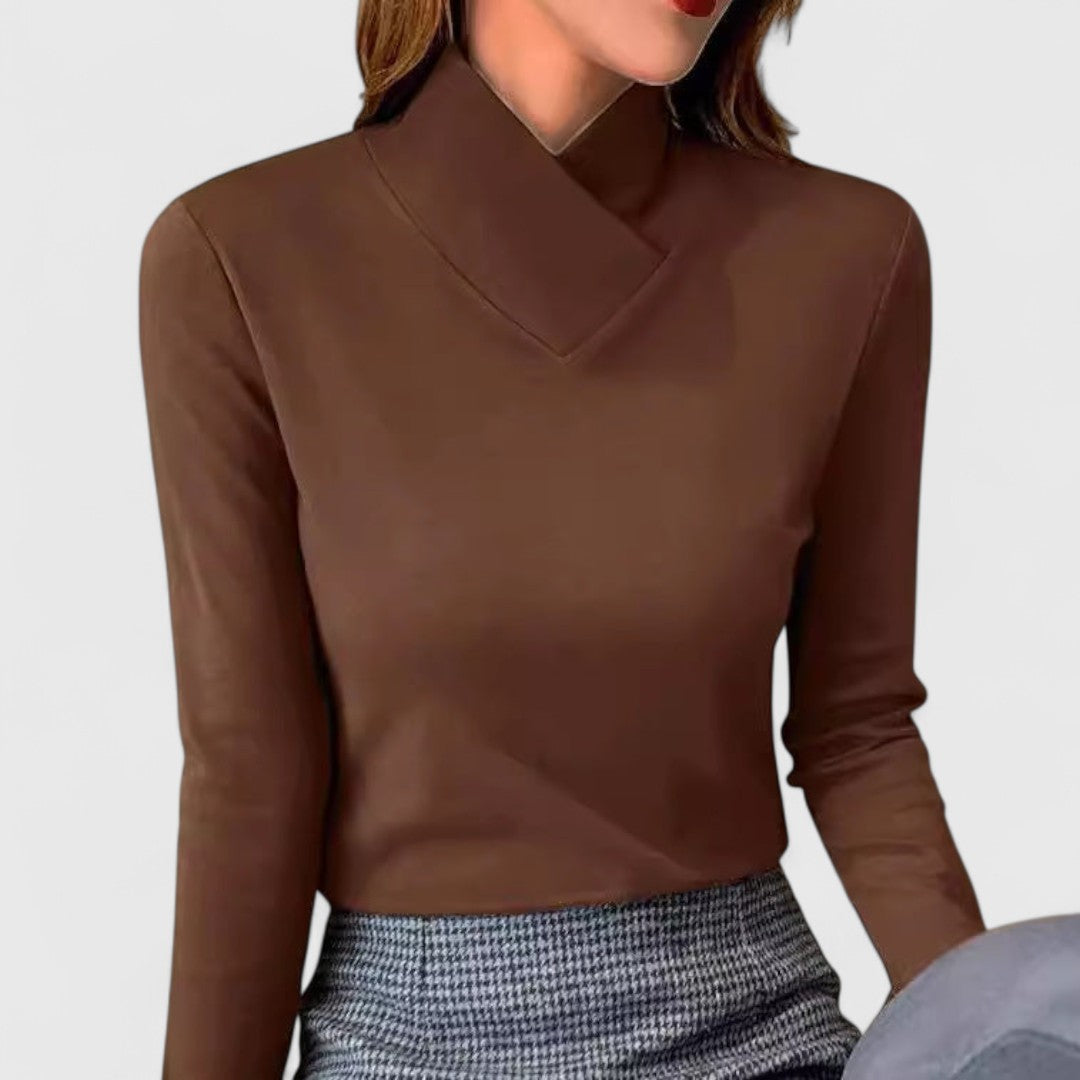 Clair | Luxe Turtleneck Silhouette