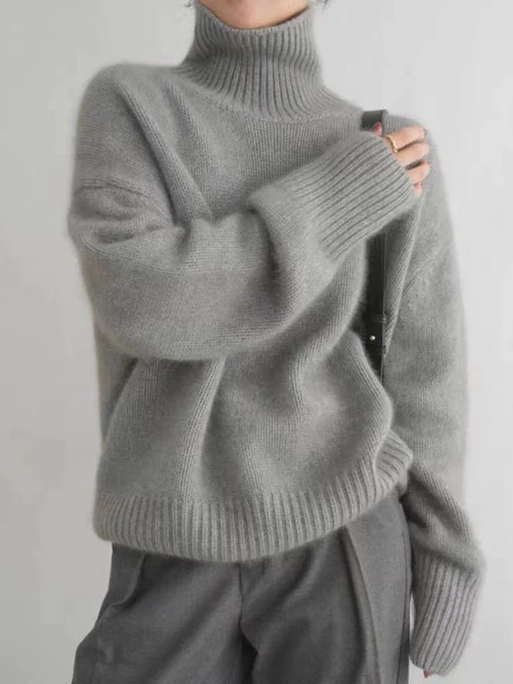 Aurélie™ | Cashmere Turtleneck Sweater