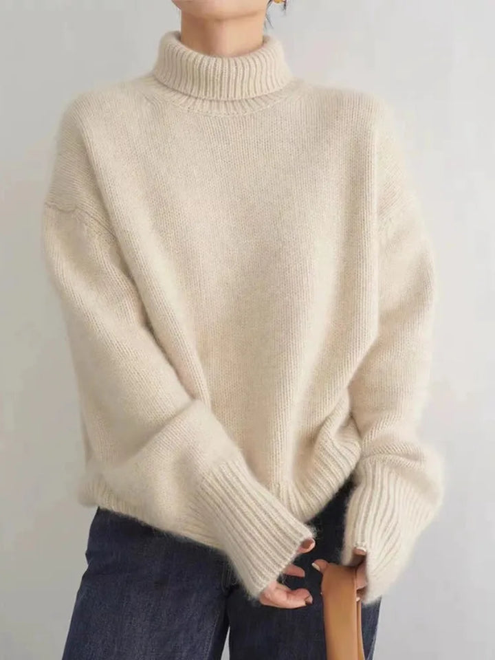 Alexa™ – High-Neck Sweater for Effortless Elegance