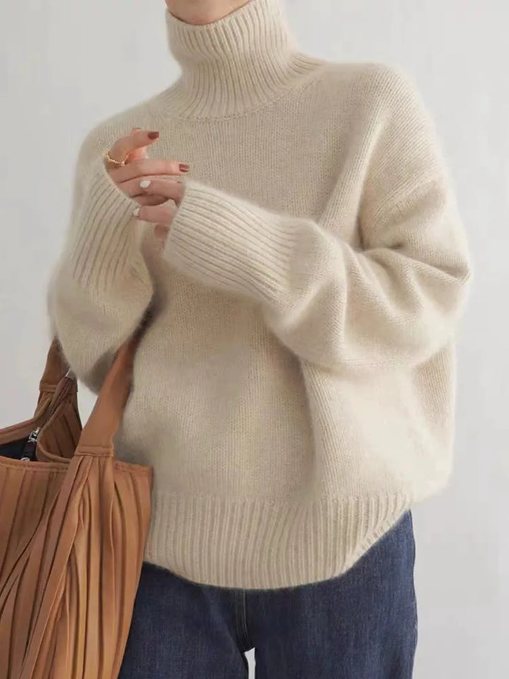 Aurélie™ | Cashmere Turtleneck Sweater