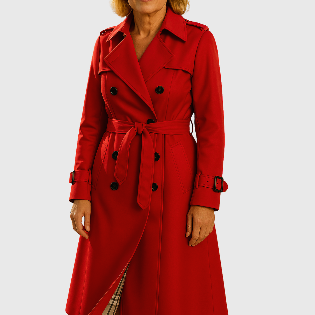 Sabrina™ | Belted Water-Resistant Trench Coat Trench Coat