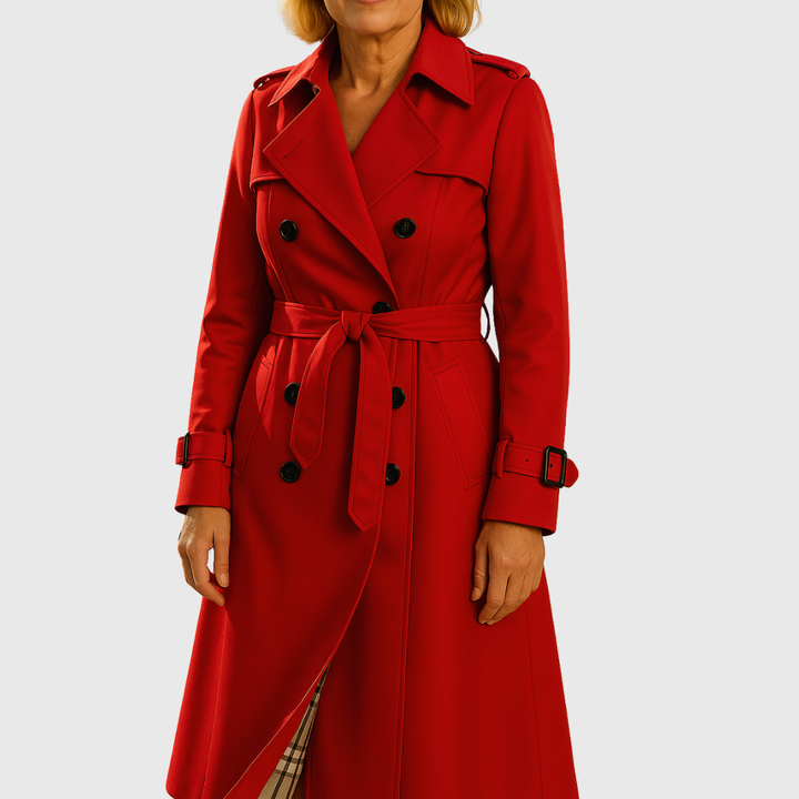Sabrina™ | Belted Water-Resistant Trench Coat Trench Coat