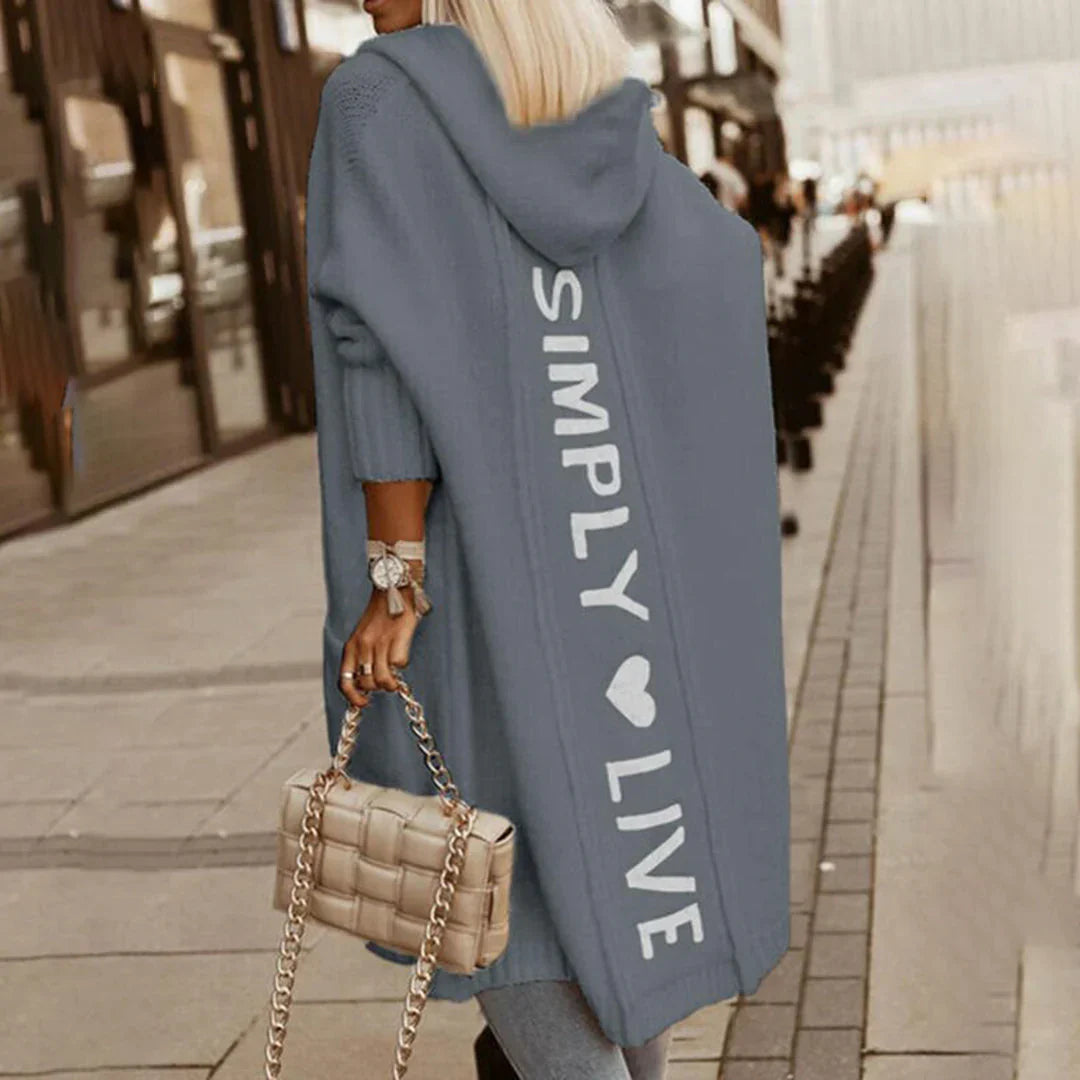 Johani | Extended Length Hooded Cardigan