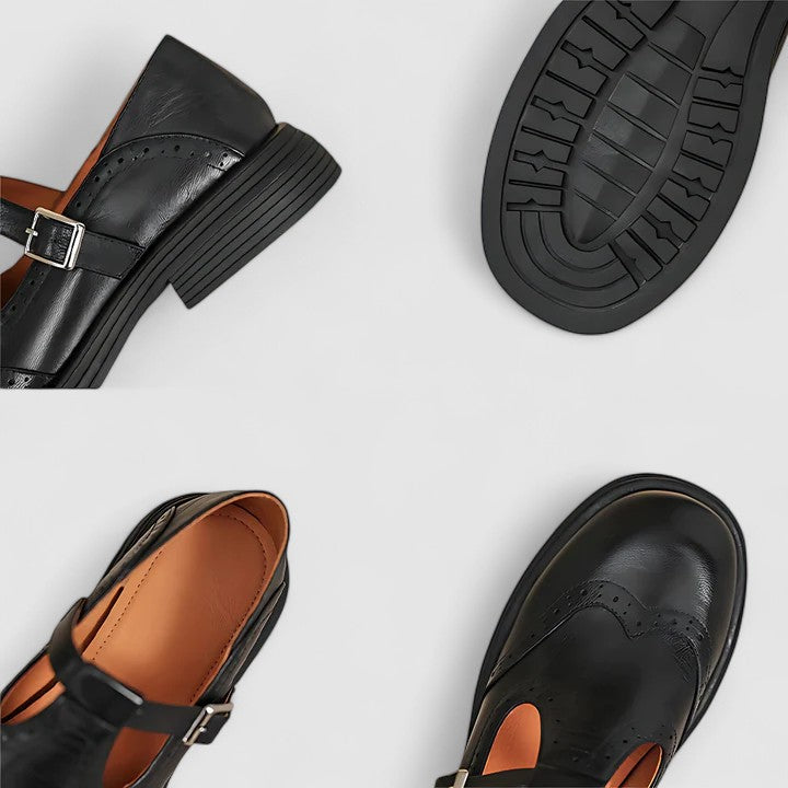 Evelyn™ Elegant Orthopedic Mary Jane Shoes for All-Day Comfort