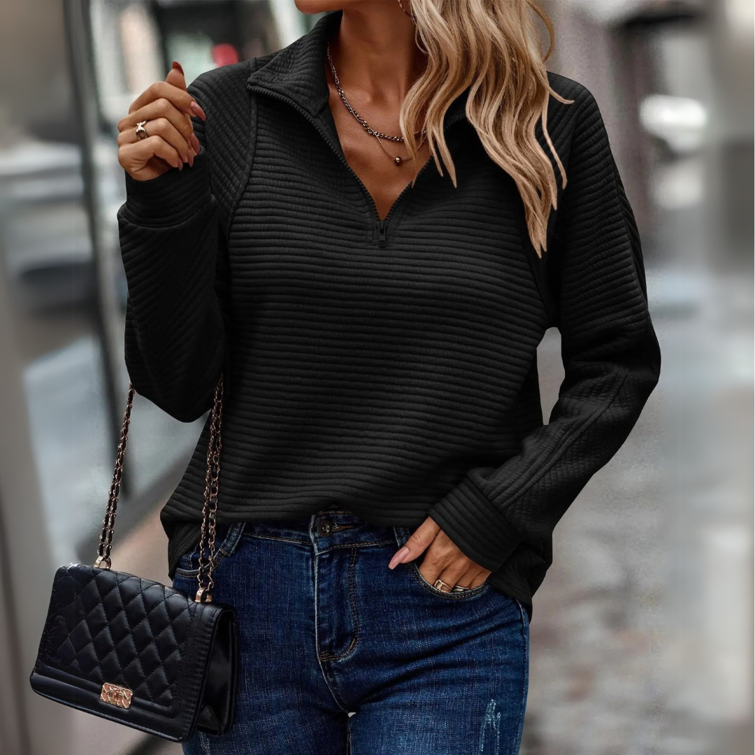 Marlowe™ – Half-Zip Pullover for Effortless Everyday Elegance